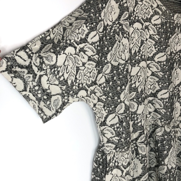 ASOS Oversized Floral Lace Print Smock Dress SZ S - Picture 5 of 12